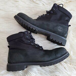 Timberland Men's Black Premium Boots SZ 11M